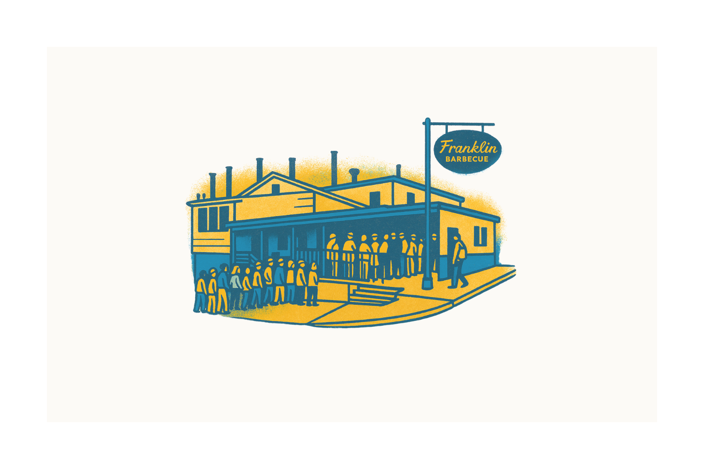 Franklin BBQ Postcard