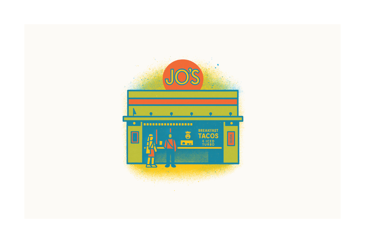 Jos Coffee Postcard